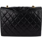 Chanel Quilted Lambskin CC Single Flap Shoulder Bag