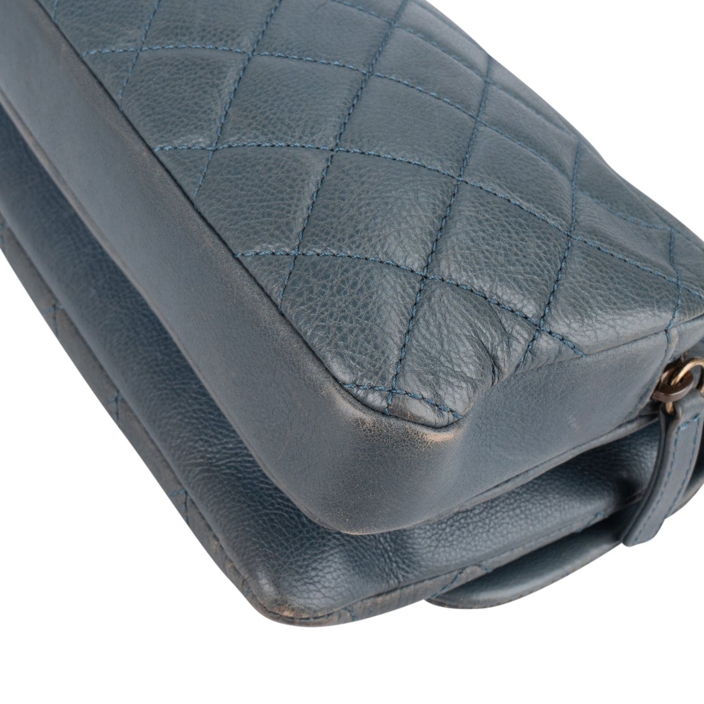Chanel Quilted Leather Rectangular Single Flap Shoulder Bag
