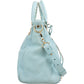 Balenciaga Blue Leather City Handbag