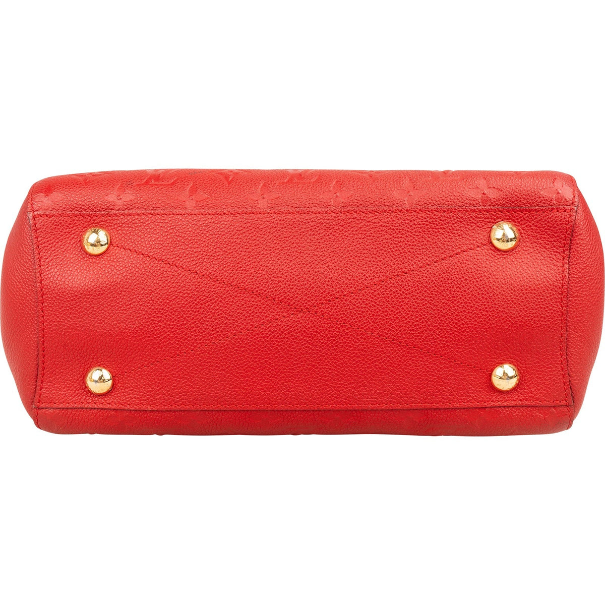 Louis Vuitton Leather Monogram Empreinte Montaigne MM Handbag