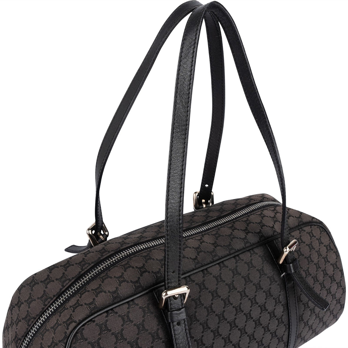 Celine Boston aus schwarzem Macadam-Nylon – Ansicht 3