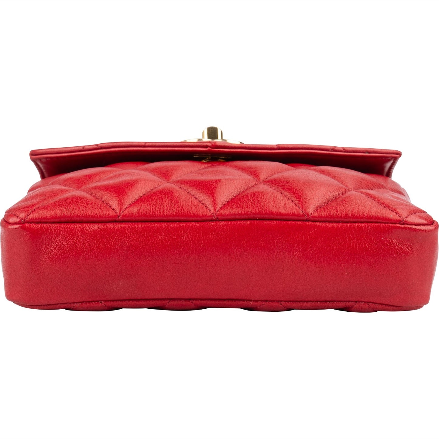 Chanel Quilted Lambskin CC Belt Crossbody Bag