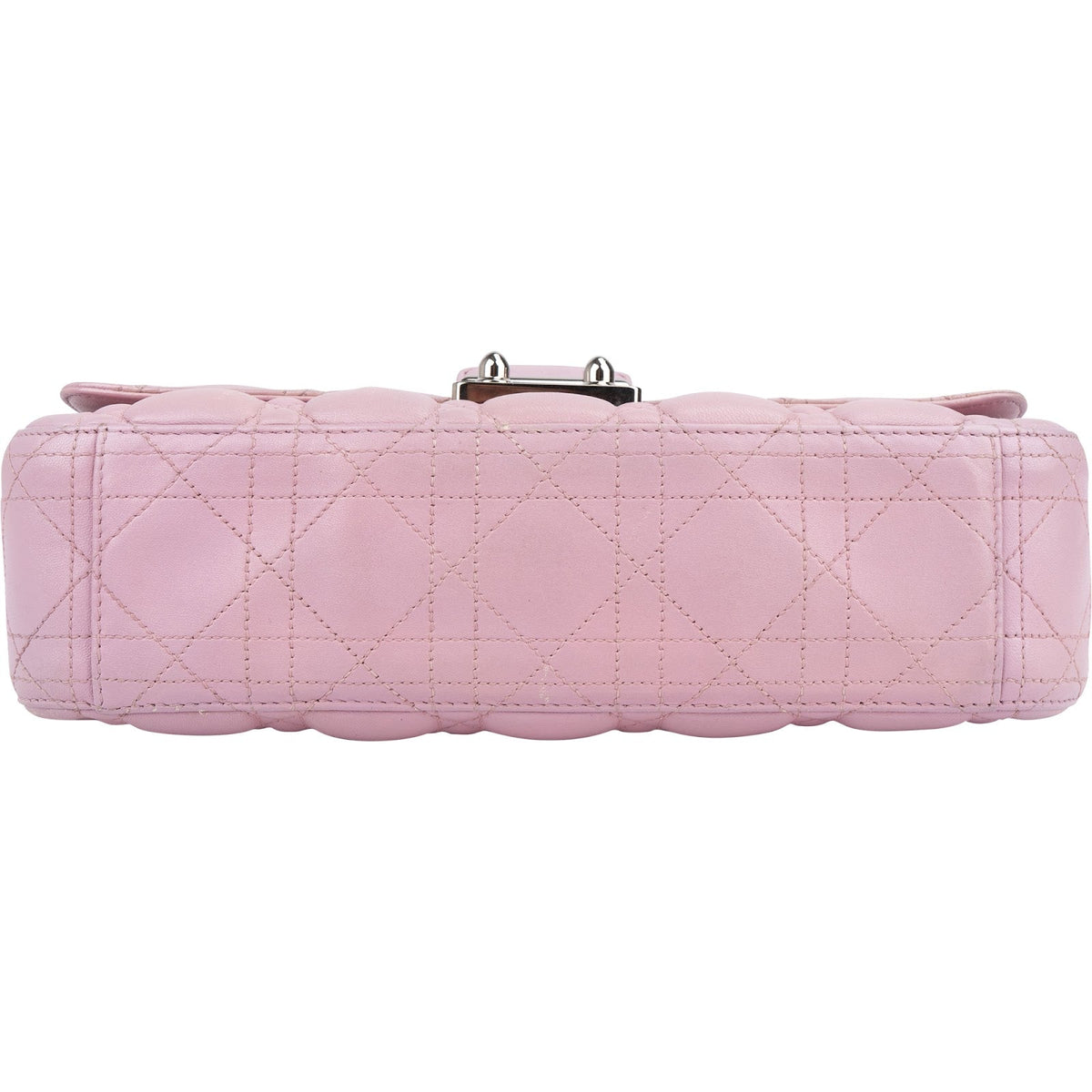 Christian Dior Pink Quilted Leather Diorama Shoulder Bag