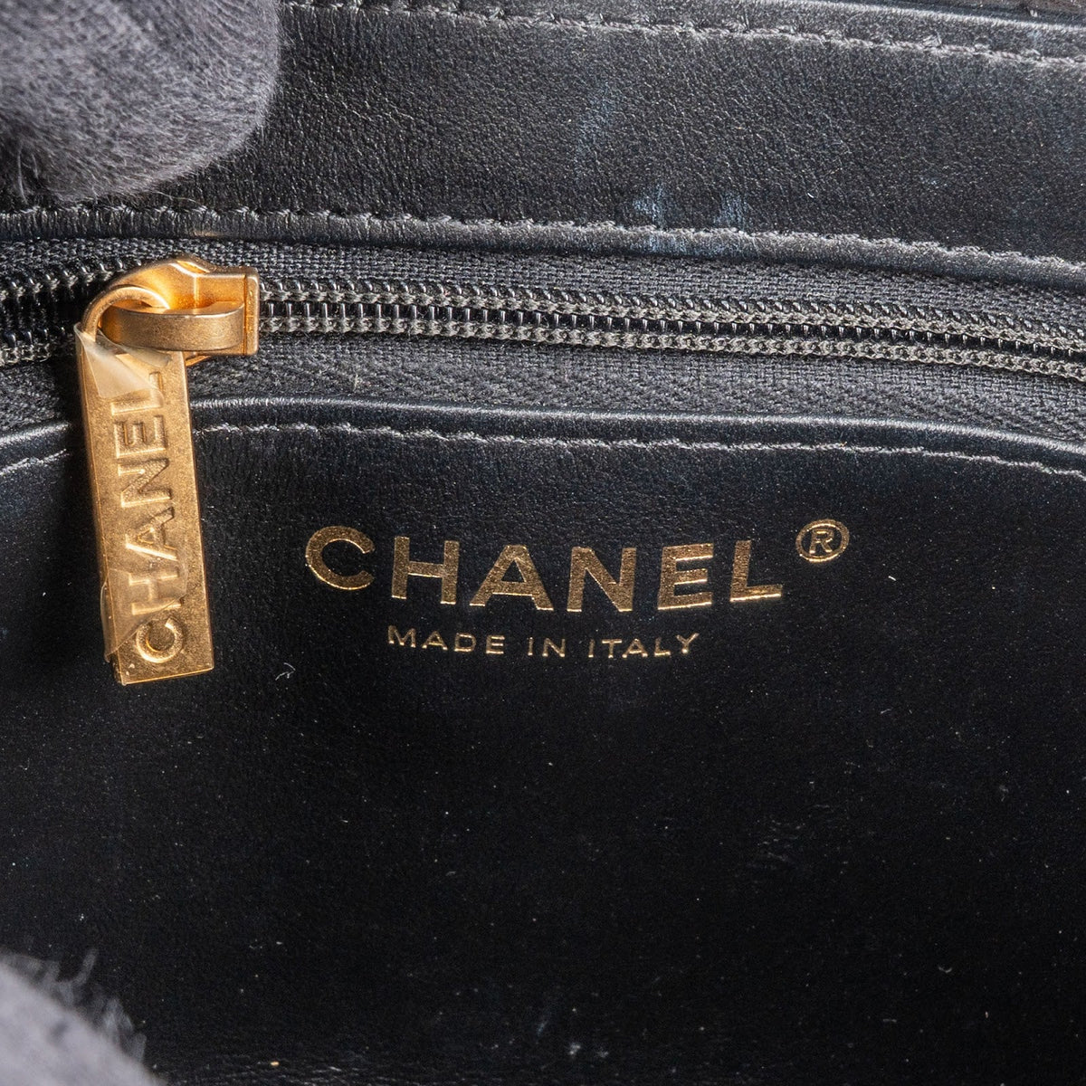 Chanel Black Leather Quilted Lambskin Nano Kelly Top Handle Crossbody Handbag