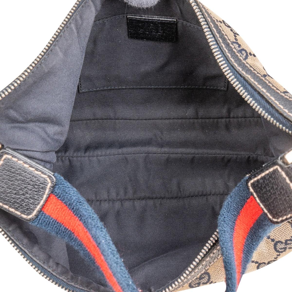 Gucci Monogram GG Canvas Pochette Shoulder Bag