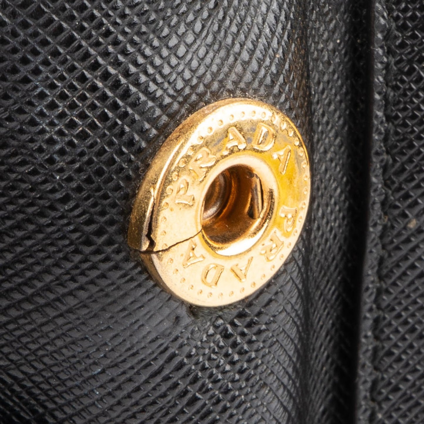 Prada Black Saffiano Lux Galleria Handbag