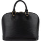 Louis Vuitton Noir Epi Leather Alma PM Handbag
