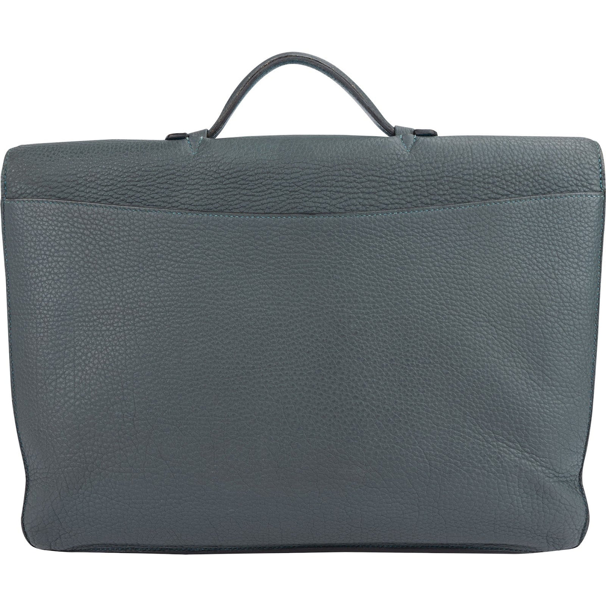 Hermès Gris Togo Leather Sac à Dépêches Business Handbag