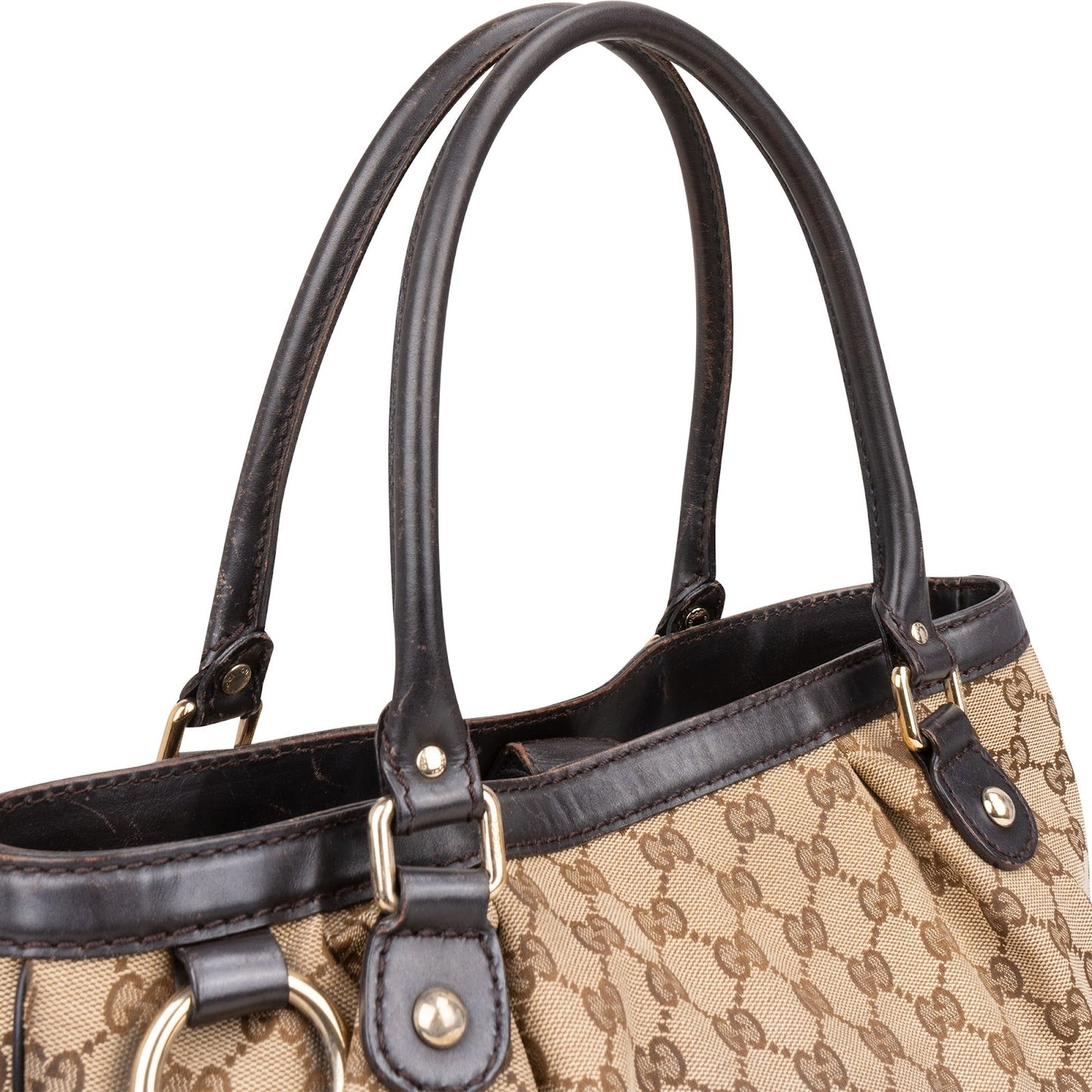 Gucci Monogram GG Canvas Sukey Handbag