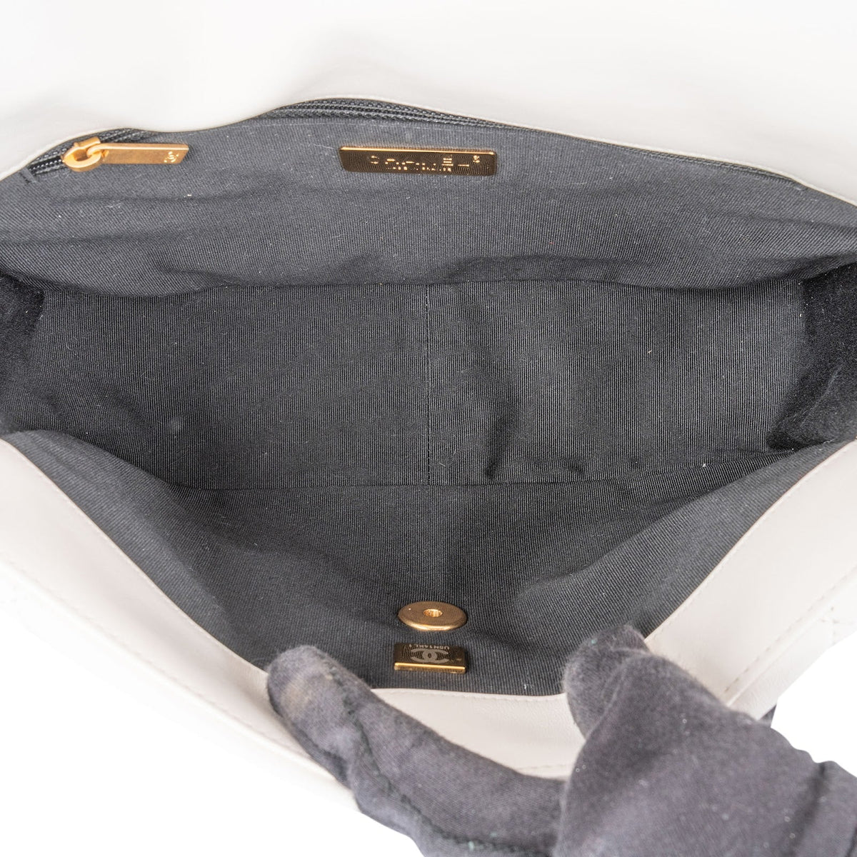Chanel 19 Quilted Lambskin Single Flap Shoulder Bag