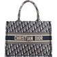 Christian Dior Oblique Trotter Monogram Small Book Tote Handbag