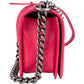 Chanel Quilted Lambskin Single Flap  Boy Crossbody Bag