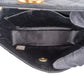 Chanel Black Quilted Satin 24K Gold Mini Single Flap Crossbody Bag