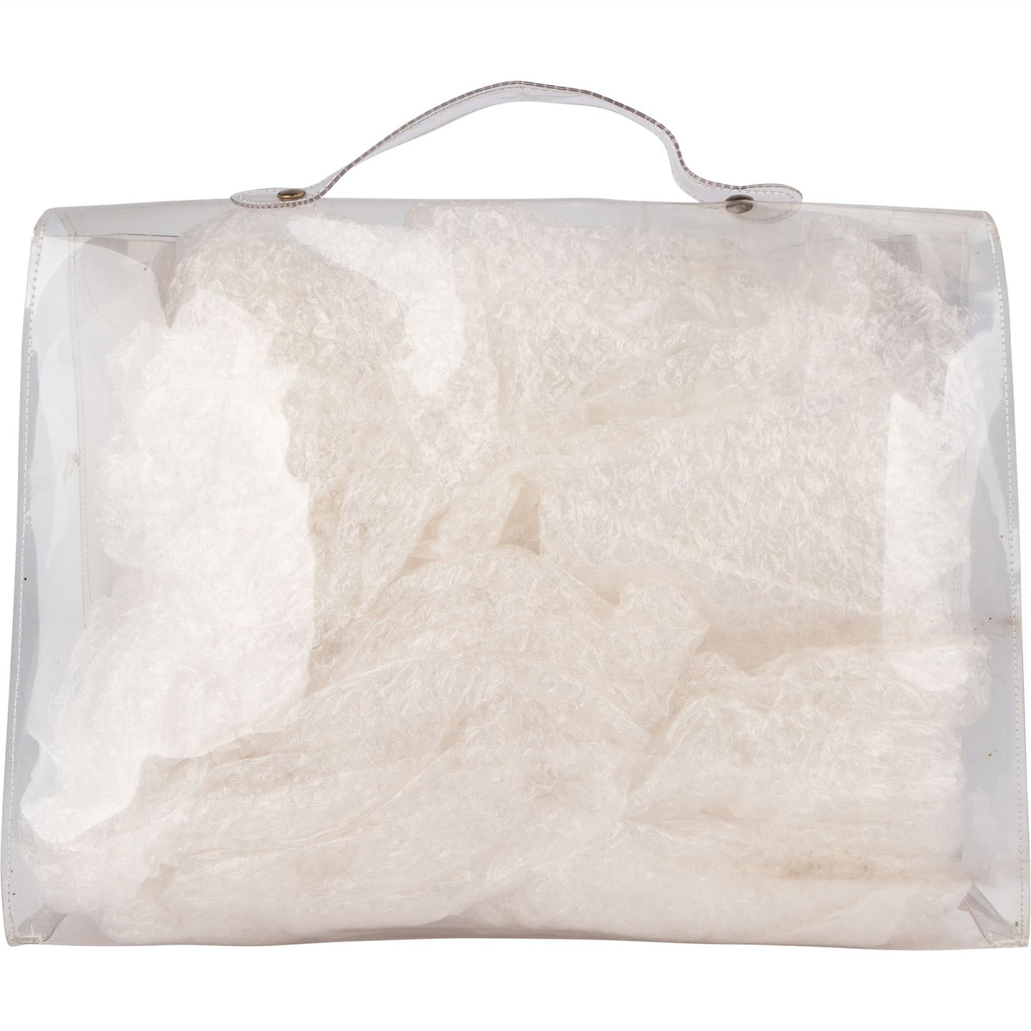 Hermès Vinyl Transparent Kelly Souvenir 1997 Handbag