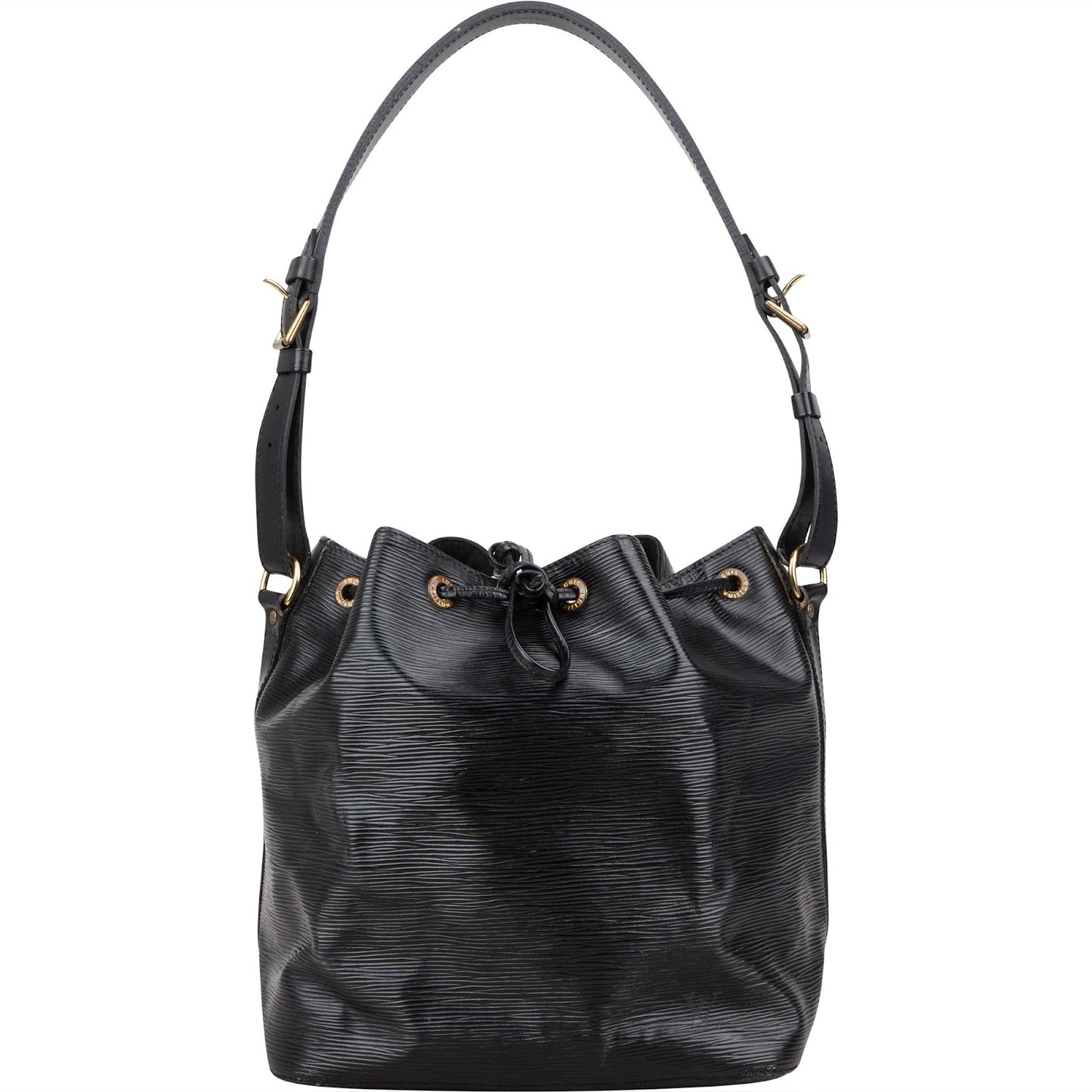 Louis Vuitton Noir Epi Leather Sac Noé Petit Shoulder Bag