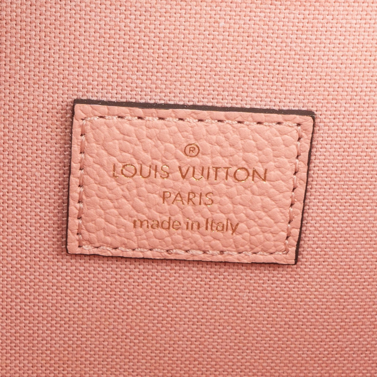 Louis Vuitton Leather Monogram Empreinte Félicie Pochette Crossbody Bag