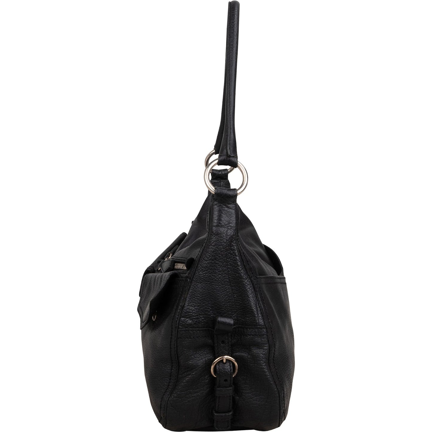 Prada Vitello Daino Leather Two Pocket Shoulder Bag
