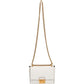 Fendi Kan U Flap aus weißem Lackleder – Ansicht 9