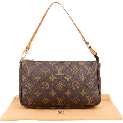 Louis Vuitton Monogram Canvas Pochette Accessoires Handbag