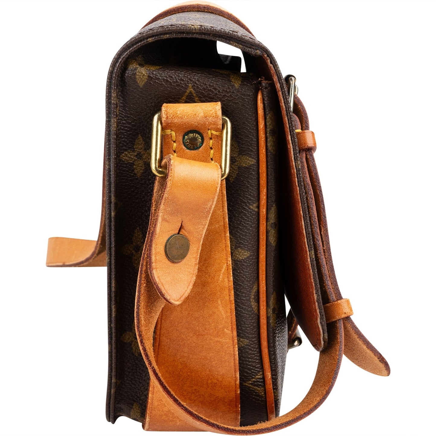 Louis Vuitton Monogram Canvas Cartouchiere MM Crossbody Bag