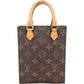 Louis Vuitton Petit Sac Plat aus Monogram Canvas – Vorderansicht
