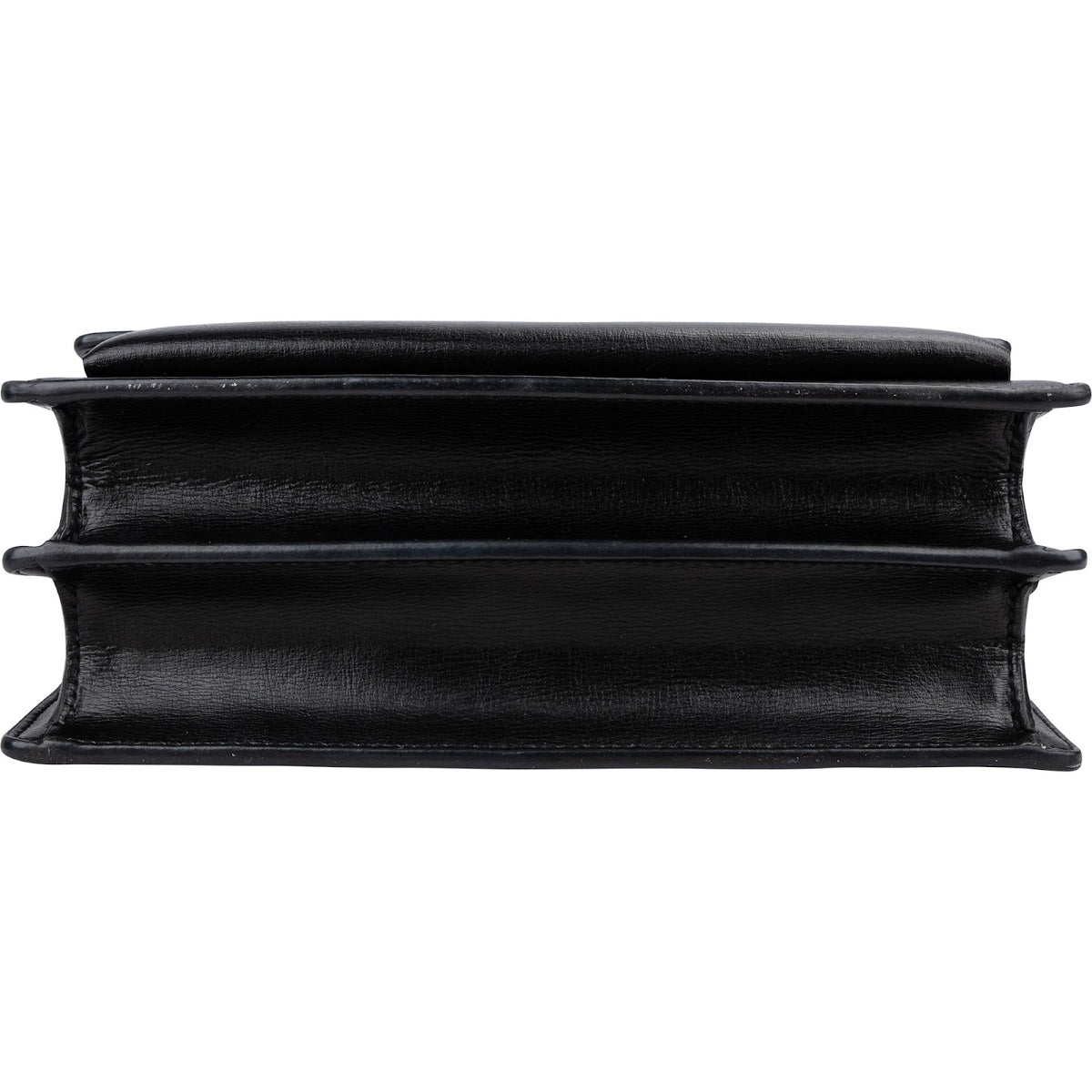 Saint Laurent Black Leather Sunset Medium Crossbody Bag