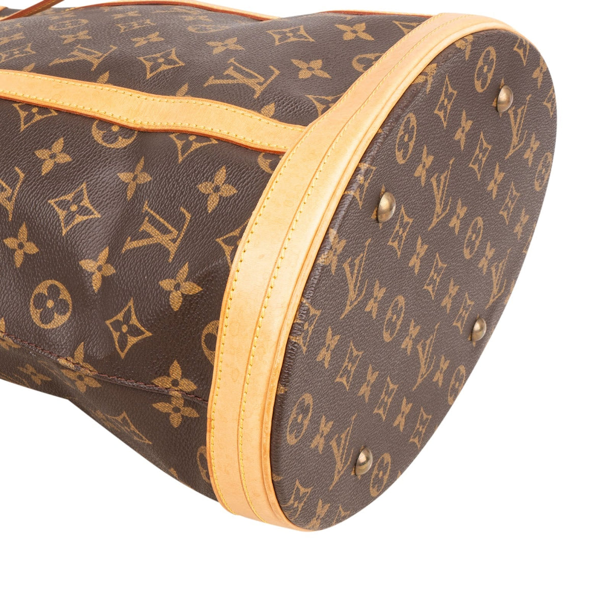 Louis Vuitton Monogram Canvas Bucket GM Shoulder Bag