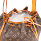 Louis Vuitton Monogram Canvas Sac Noé Petit Shoulder Bag