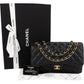 Chanel Quilted Caviar Leather Jumbo Double Flap Shoulder Bag