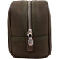 Louis Vuitton Cotton Taiga Leather Trousse De Toilette GM Bag