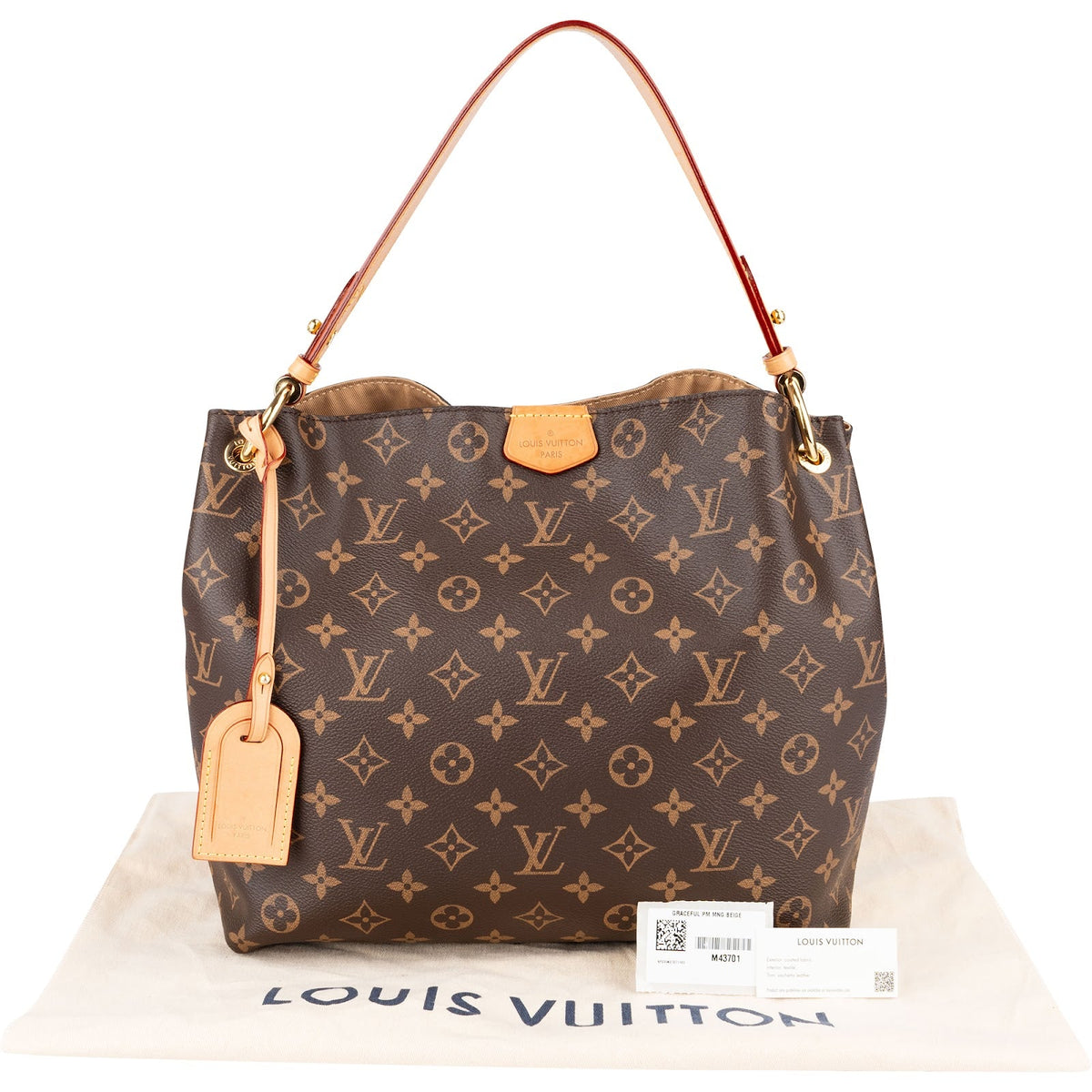 Louis Vuitton Monogram Canvas Graceful PM Handbag