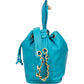 Chanel Lambskin Leather CC Drawstring Bucket Crossbody Bag