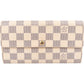 Louis Vuitton Monogram Damier Azur Sarah Wallet