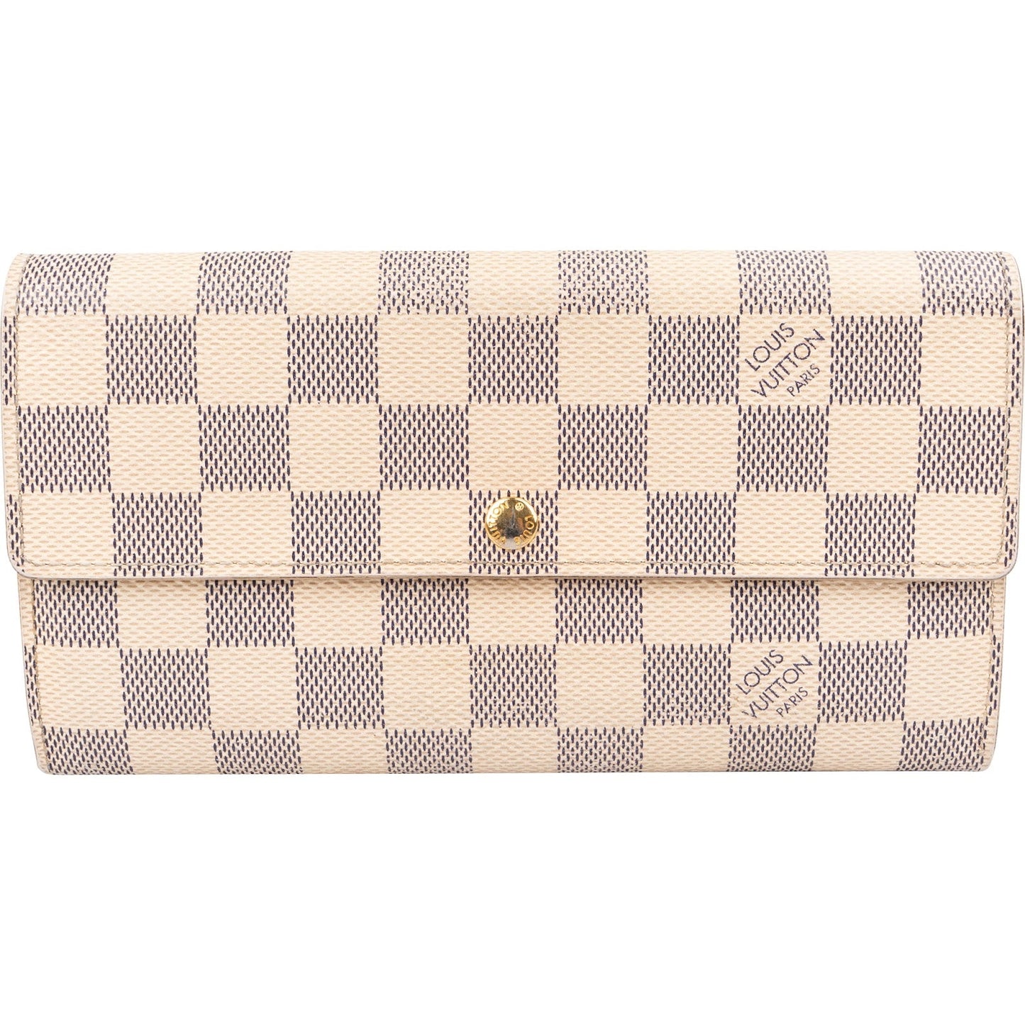 Louis Vuitton Monogram Damier Azur Sarah Wallet