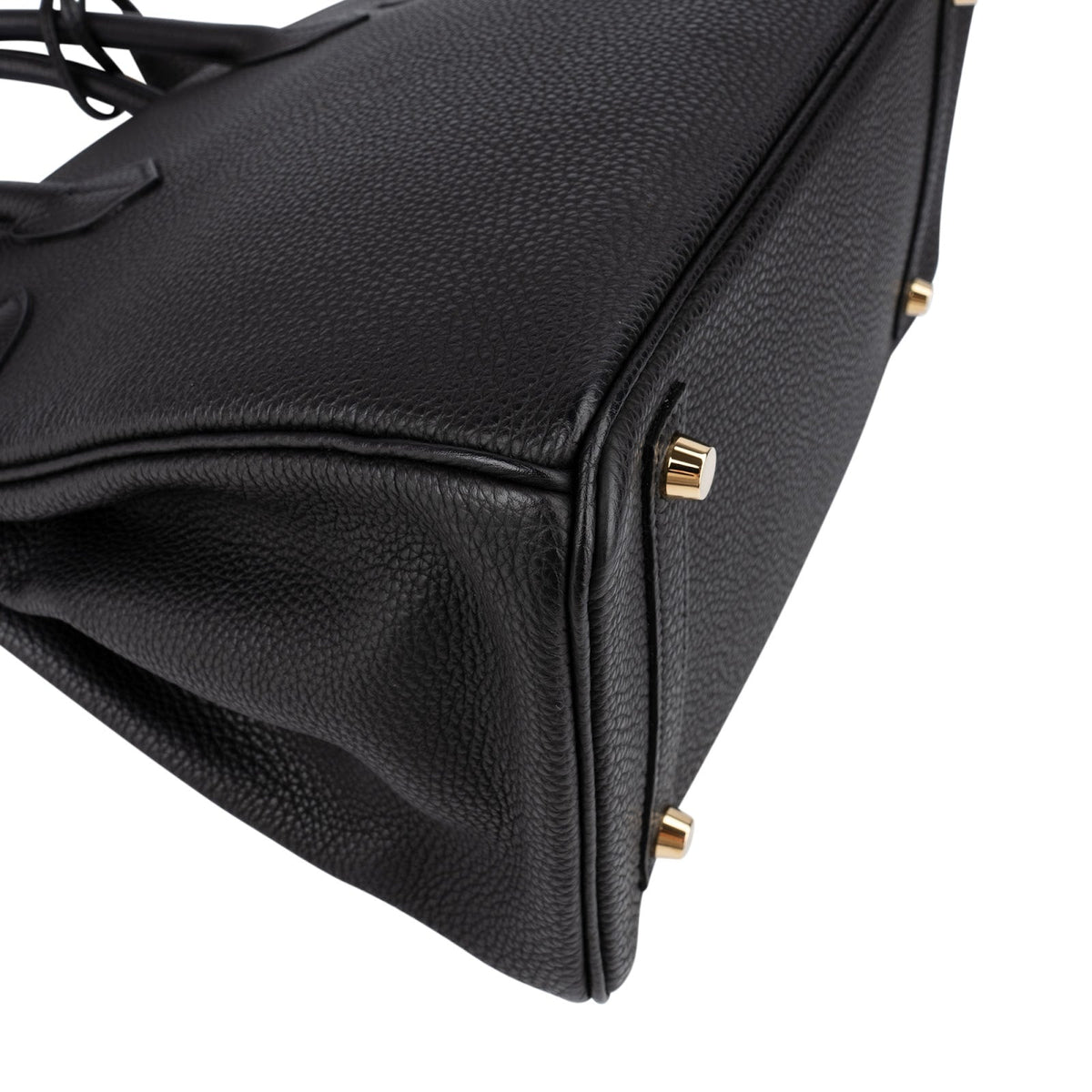 Hermès Noir Togo Leather Gold Birkin 30 Handbag (2015)