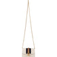 Gucci Leather Sylvie Mini Web Stripe Chain Crossbody Bag