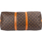 Louis Vuitton Monogram Canvas Keepall 50 Bandoulière Travel Bag