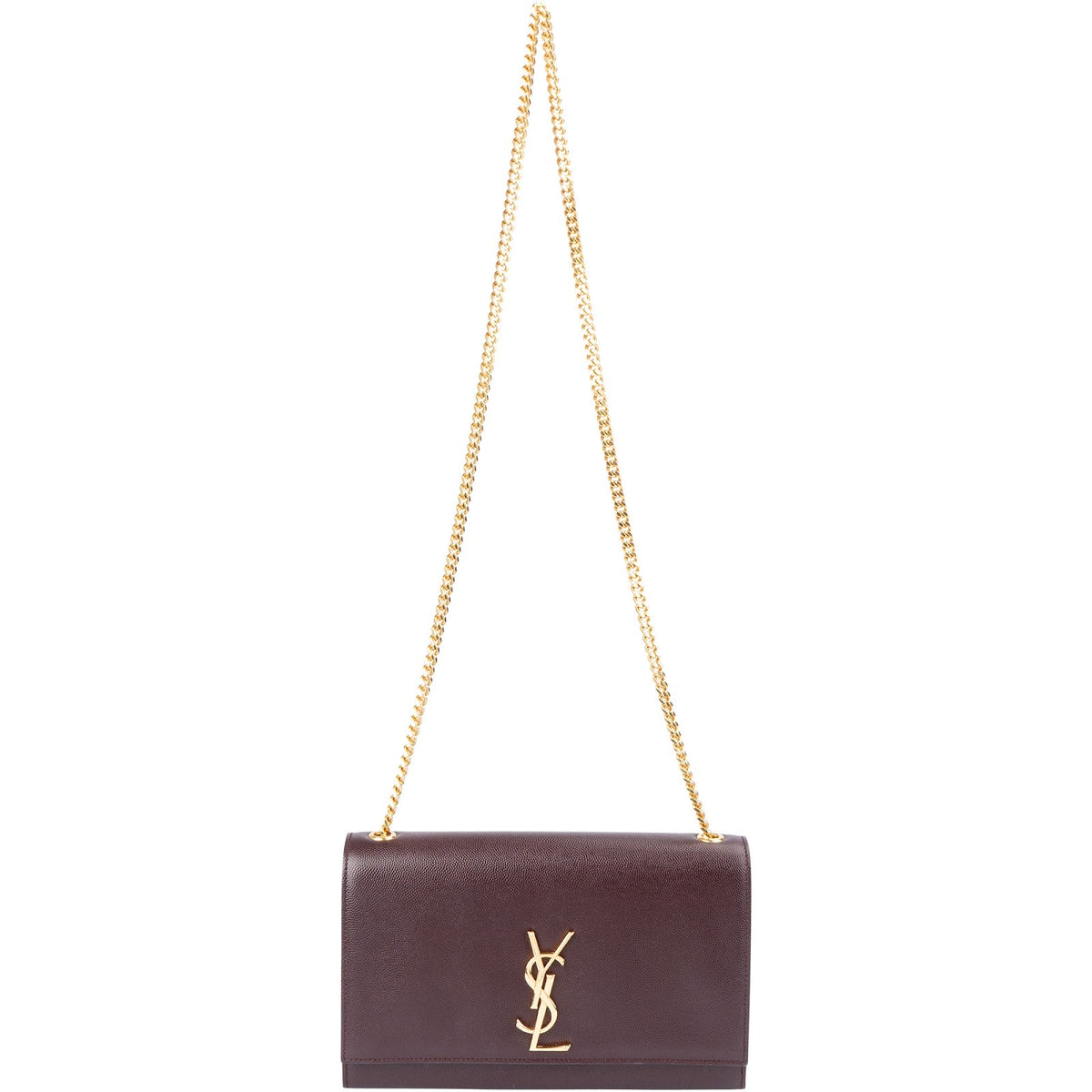 Saint Laurent Grain De Poudre Kate Chain Crossbody Bag