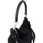 Gucci Monogram GG Canvas Bamboo Handle Shoulder Handbag