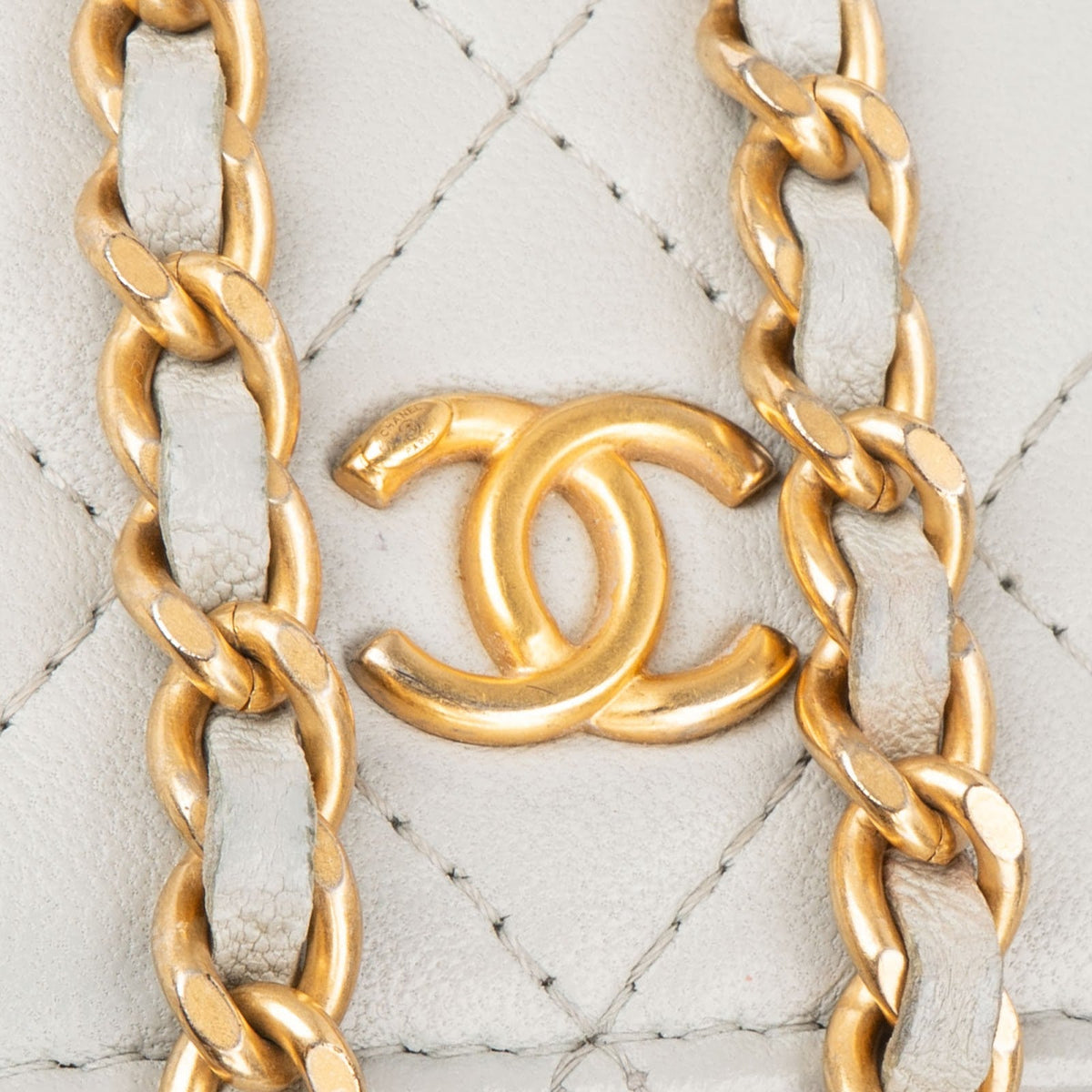 Chanel Quilted Lambskin Mini Adjustable Wallet On Chain Crossbody Bag