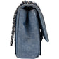 Chanel Quilted Denim Medium Single Flap Crossbody Bag