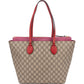 Gucci Monogram GG Supreme Linea A Shopper Handbag