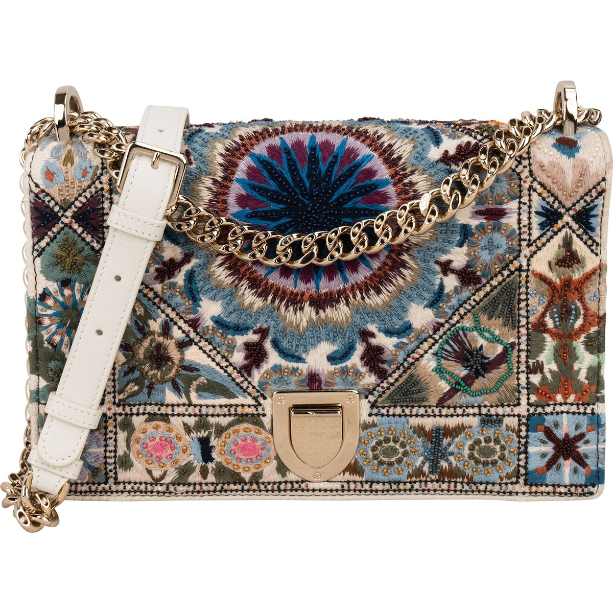 Dior Diorama Kaleidiorscopie aus besticktem Stoff (limitiert) – Vorderansicht