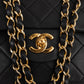 Chanel Quilted Lambskin 24K Gold Medium Double Flap Shoulder Bag