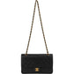 Chanel Quilted Lambskin 24K Gold Medium Double Flap Shoulder Bag