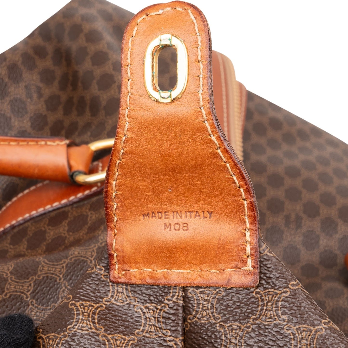 Celine Macadam Canvas Vintage Travel Bag