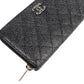 Chanel Quilted Glittered Caviar Leathe CC Wallet