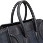 Celine Luggage Tote aus Denim und Leder – Ansicht 2