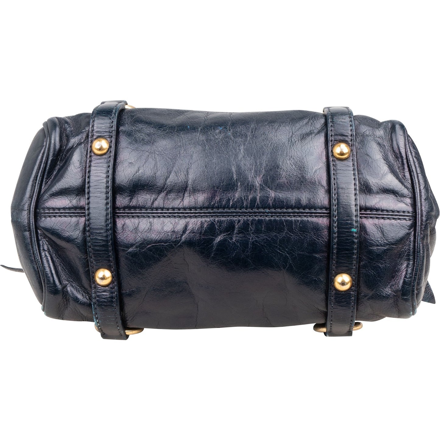 Miu Miu Vitello Lux Bow Handbag