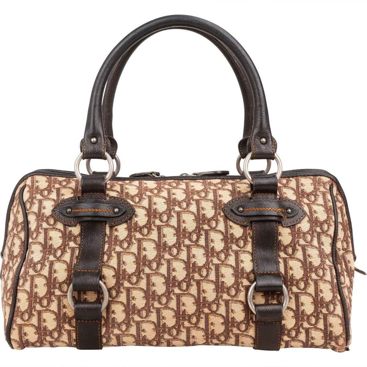 Christian Dior Monogram Trotter Hardcore Boston 30 Handbag